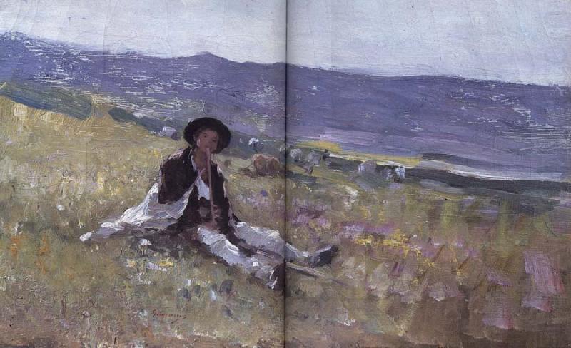 Young Shepherd, Nicolae Grigorescu